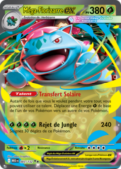 Méga-Florizarre Ex - 003/132 - Pokémon (Méga-Évolution)
