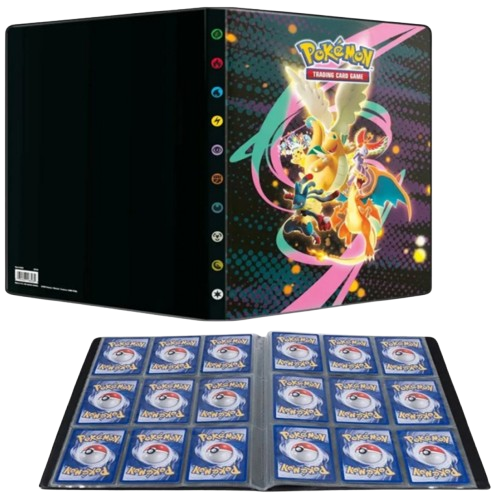 Portfolio Ultra Pro - Méga-Évolution : Héros Transcendants  - A4 - 14 pages de 9 cases (252 cartes recto-verso)