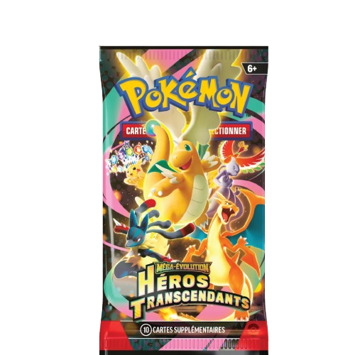 Bundle 6 boosters ME02.5 Méga-Évolution : Héros Transcendants (FR)