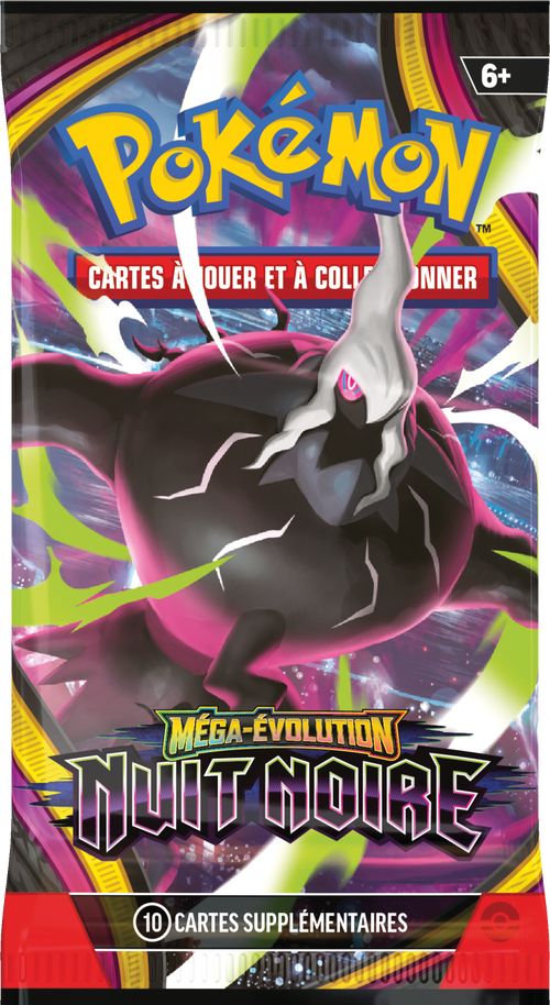 Bundle 6 boosters - ME05 Méga-Évolution : Nuit Noire (FR)