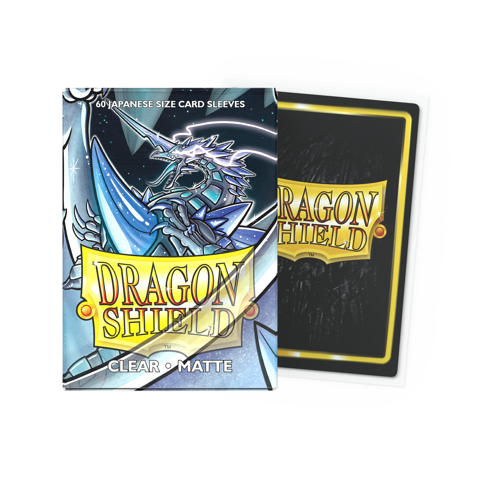 Sleeves Dragon Shield Clear Matte x60 (Japanese Size)