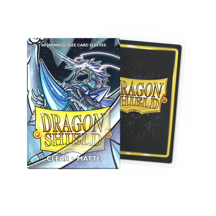 Sleeves Dragon Shield Clear Matte x60 (Japanese Size)