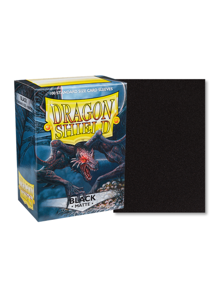 Sleeves Dragon Shield Black Matte x100 (Standard)